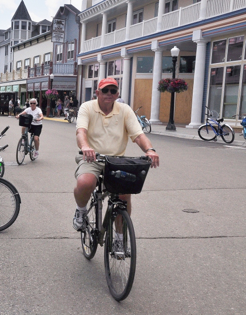a bike ride around the island
